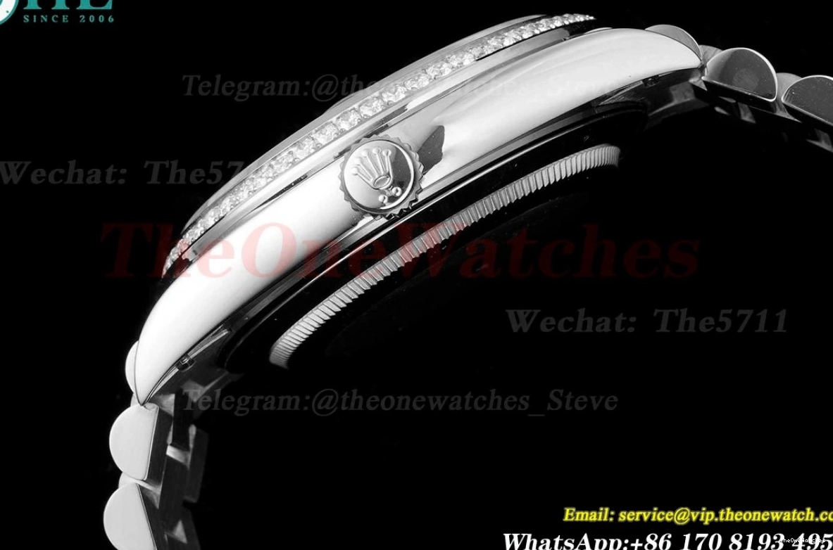 DayDate 40mm Heavy GSF SS (Tungsten 228349 SS Version) A3255 Grey Pres Stk 0309